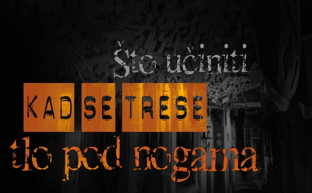 NACIONALNA PROMOCIJA KNJIGE Što učiniti kad se trese tlo pod nogama