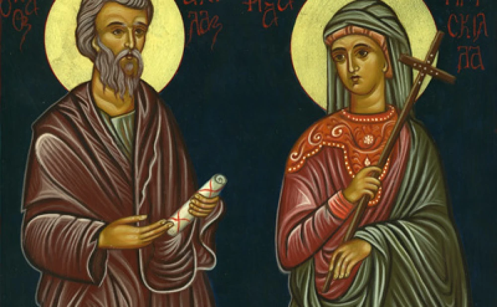 Sv. Akvila i Priscila - bračni par, misionari i mučenici