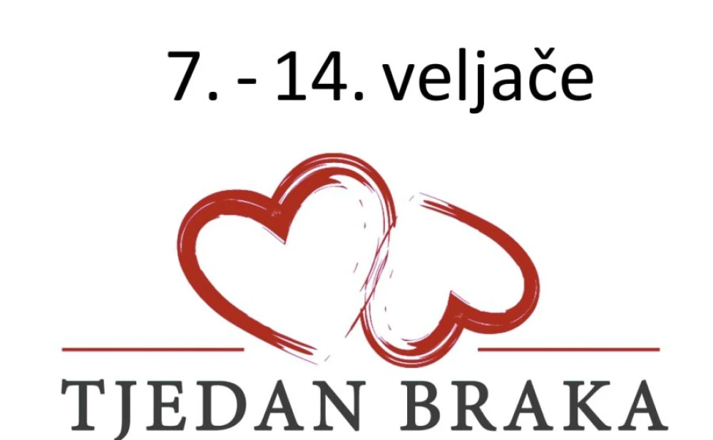 UKLJUČITE SE Započeo je Tjedan braka!