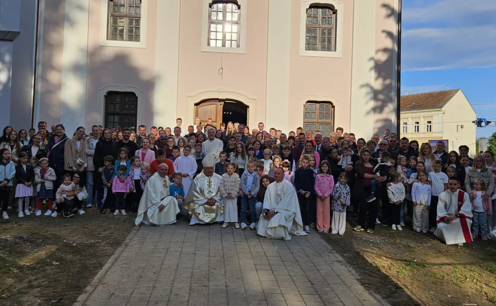 Jubilejsko hodočašće obitelji s brojnom djecom u Novu Raču