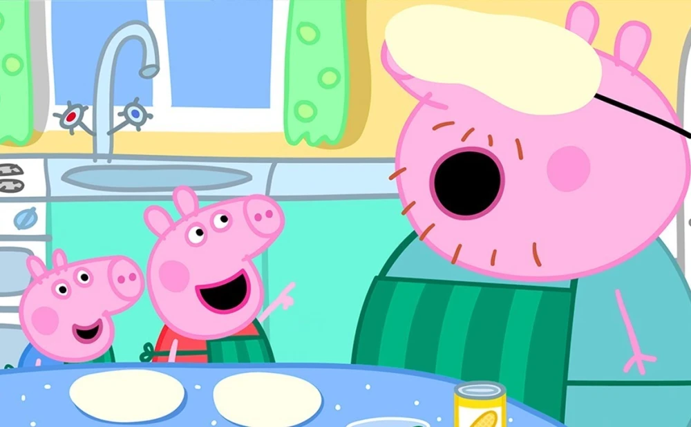 Od oca baš nikakve koristi, kaže i Peppa Pig!