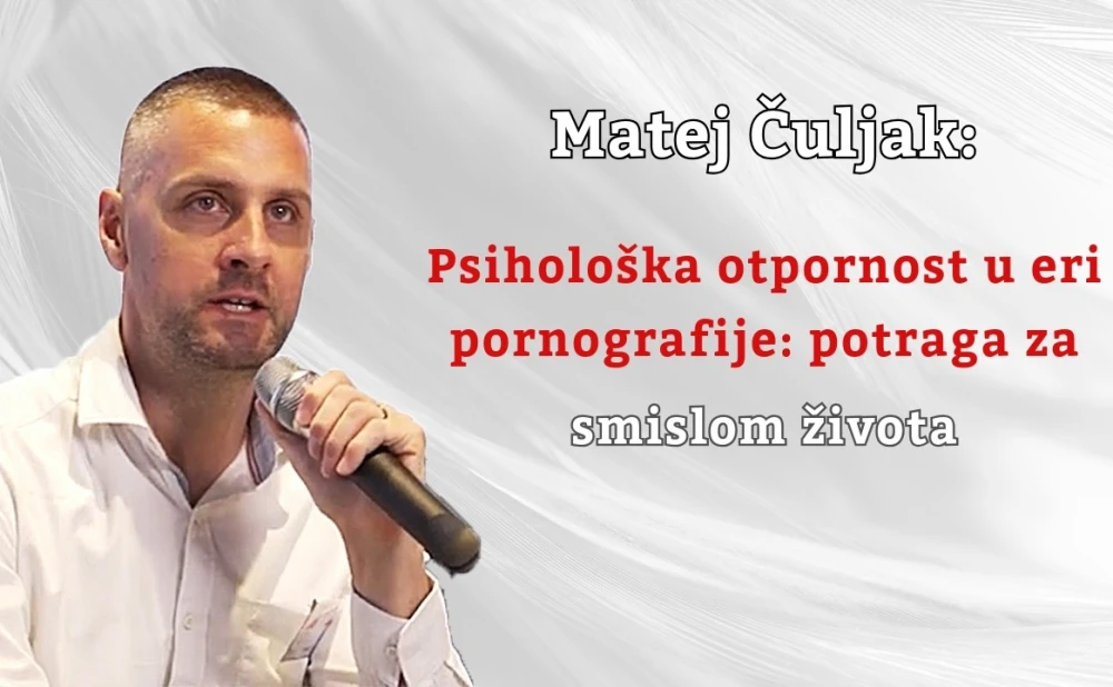 MATEJ ČULJAK Gledanje pornografije tek je posljedica
