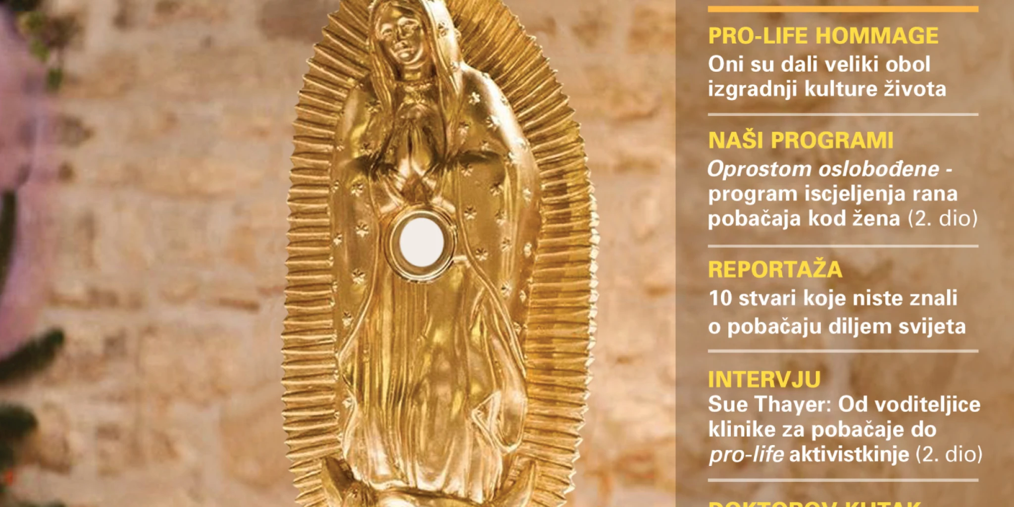 Izašao je 3. broj pro-life časopisa ''Pohod''