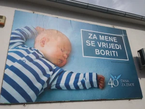 Pro-life jumbo plakati osvanuli diljem Hrvatske!
