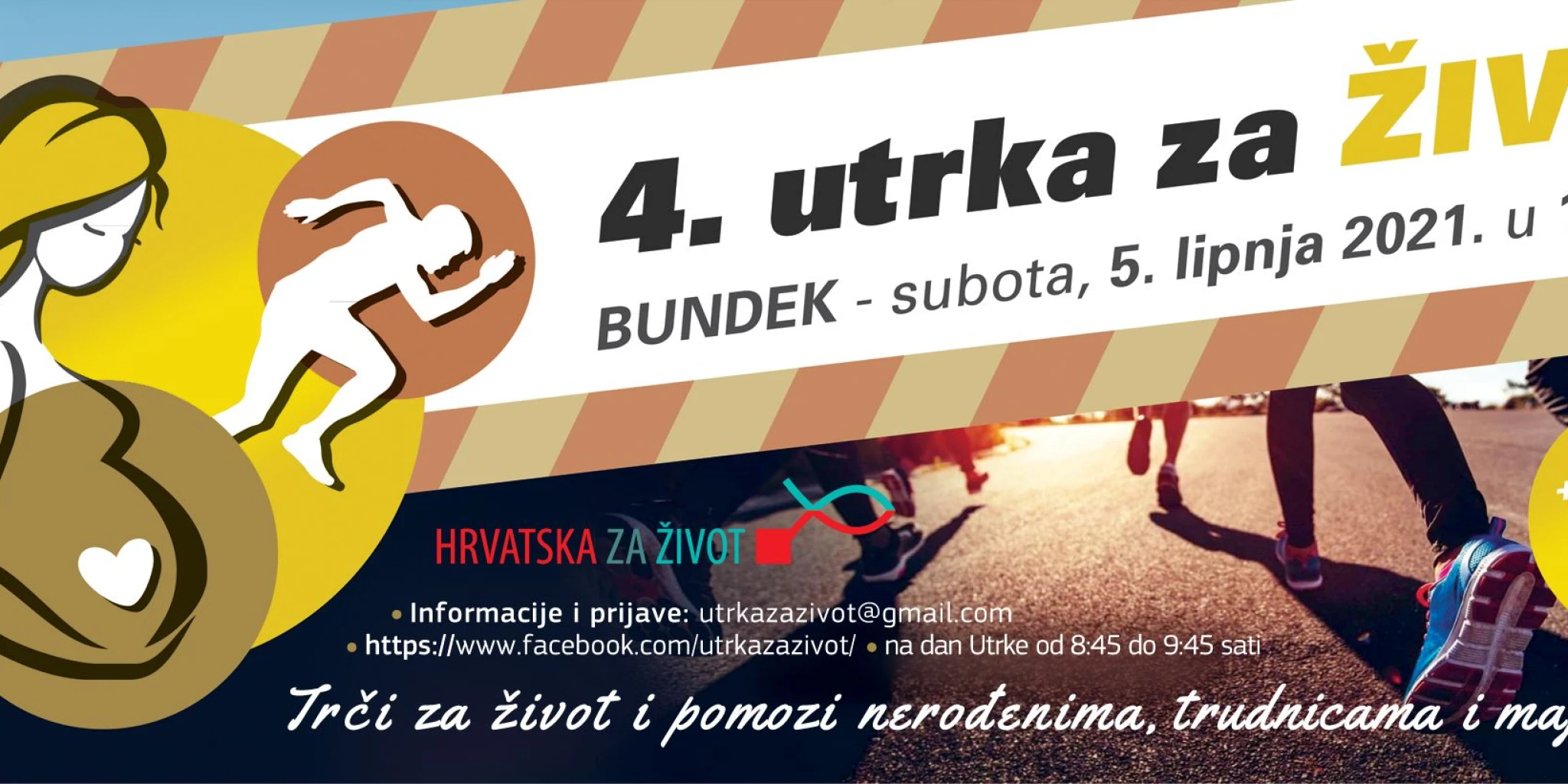 Sudjeluj na 4. utrci za život!