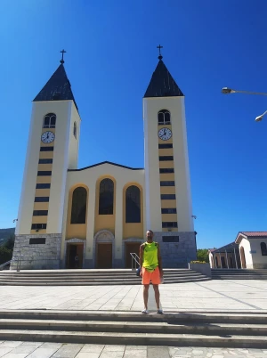 GOSPIN HODOČASNIK Goran Ivančić stigao u Međugorje već 18. put - pješice