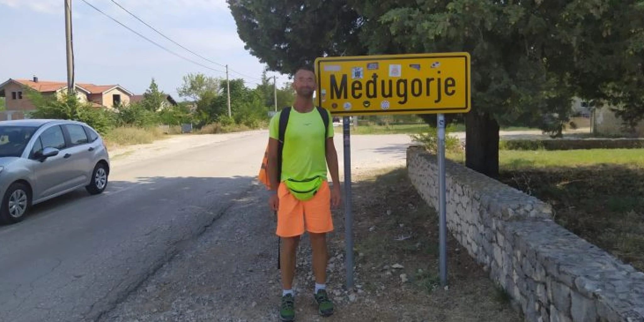 GOSPIN HODOČASNIK Goran Ivančić stigao u Međugorje već 18. put - pješice
