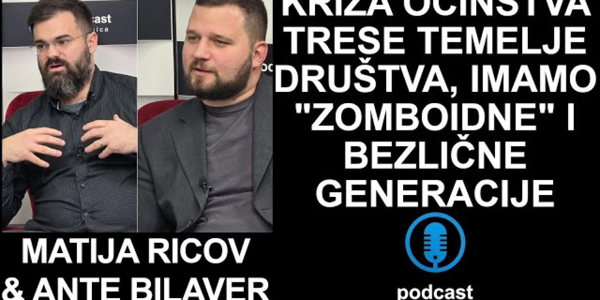 Ricov i Bilaver: Hrvatski narod treba proći kroz kolektivno iscjeljenje i ozdravljenje