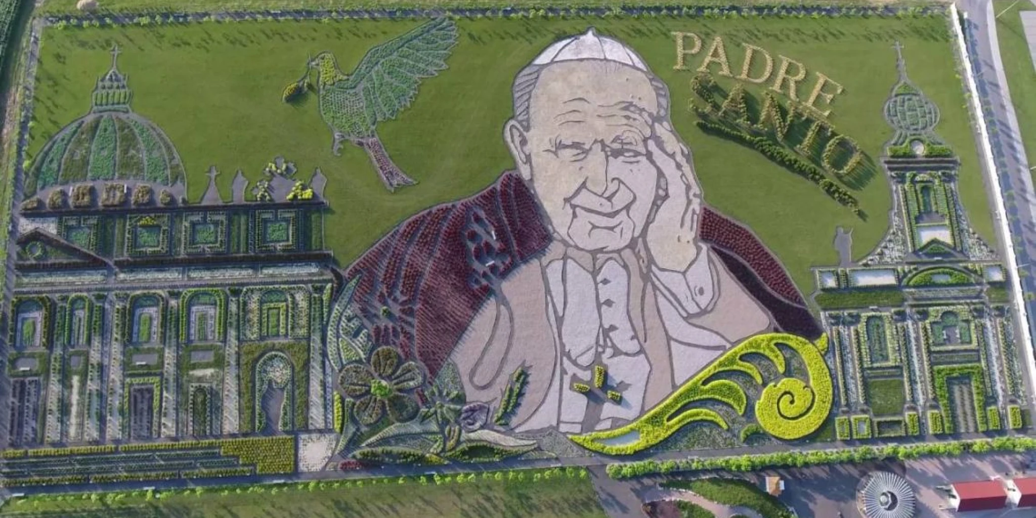 VIDEO Pogledajte kako izgleda park zasađen u čast sv. Ivanu Pavlu II.