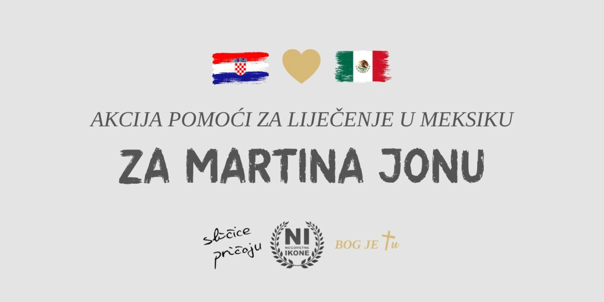 POMOZIMO MU Ovaj je dječak odlučio živjeti