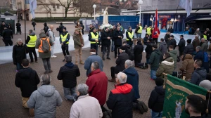 FOTO & VIDEO Najposjećenija javna molitva krunice muškaraca u Zagrebu u ovoj godini