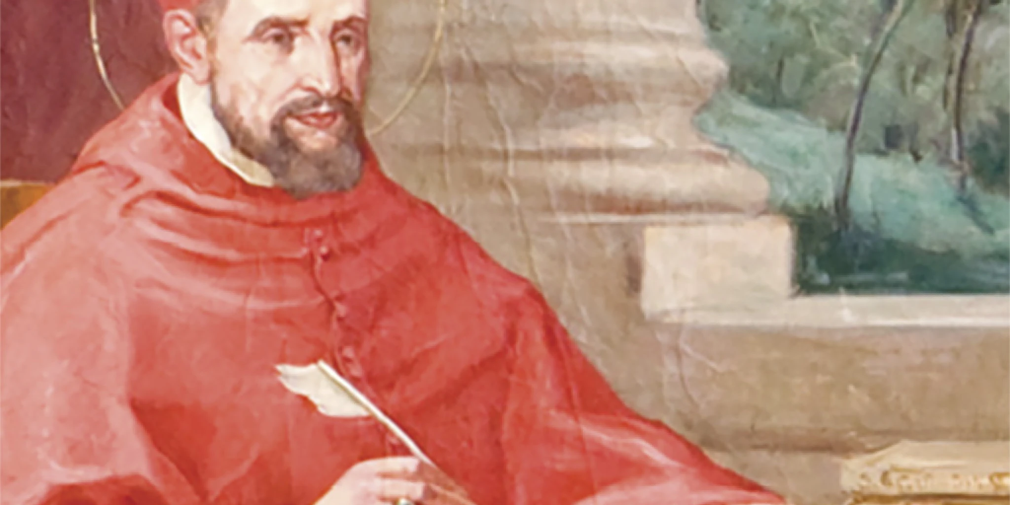 São Carlos Borromeu - Igreja de Santo Inácio de Loyola, Roma - Foto: Gustavo Kralj