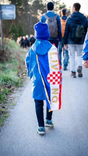 FOTO/VIDEO Održan 1. Nacionalni hod muškaraca sv. Josipu od Svetica do Karlovca
