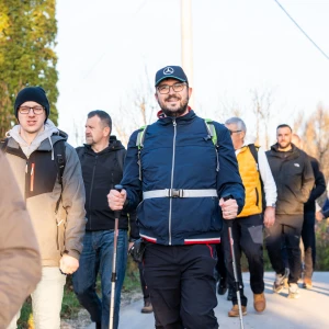 FOTO/VIDEO Održan 1. Nacionalni hod muškaraca sv. Josipu od Svetica do Karlovca