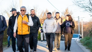 FOTO/VIDEO Održan 1. Nacionalni hod muškaraca sv. Josipu od Svetica do Karlovca