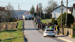 FOTO/VIDEO Održan 1. Nacionalni hod muškaraca sv. Josipu od Svetica do Karlovca