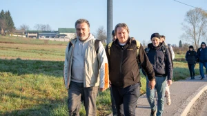 FOTO/VIDEO Održan 1. Nacionalni hod muškaraca sv. Josipu od Svetica do Karlovca