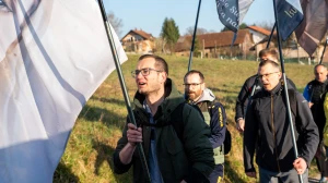 FOTO/VIDEO Održan 1. Nacionalni hod muškaraca sv. Josipu od Svetica do Karlovca