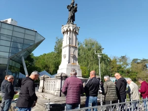 FOTO Ovako su muškarci diljem Hrvatske molili krunicu prve subote u svibnju