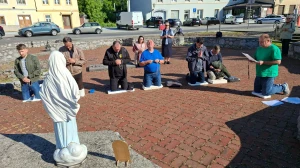 FOTO Ovako su muškarci diljem Hrvatske molili krunicu prve subote u svibnju