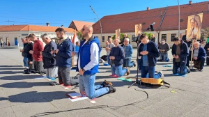 FOTO Ovako su muškarci diljem Hrvatske molili krunicu prve subote u svibnju