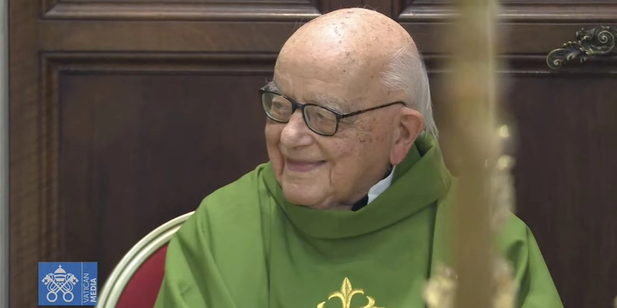 NAJSTARIJI SVEĆENIK U RIMU “Bog je moja radost”