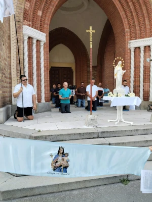 FOTOGALERIJA Ove subote naši muškarci molili krunicu u Hrvatskoj i inozemstvu