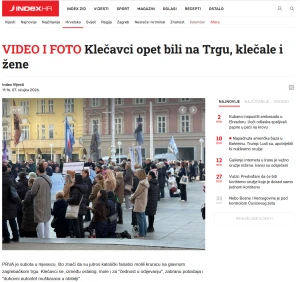 Sumrak novinarstva: primjer izvještavanja o javnoj molitvi krunice u Zagrebu