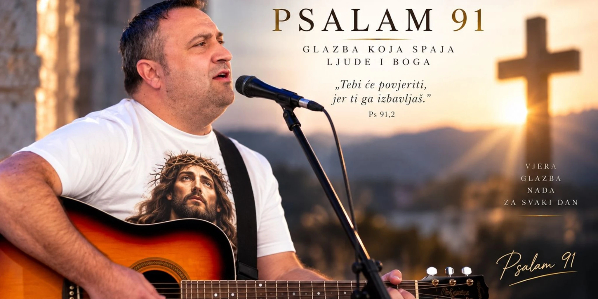 PSALAM 91 Snažna glazbena interpretacija poznatog psalma u izvedbi Josipa Ćulumovića