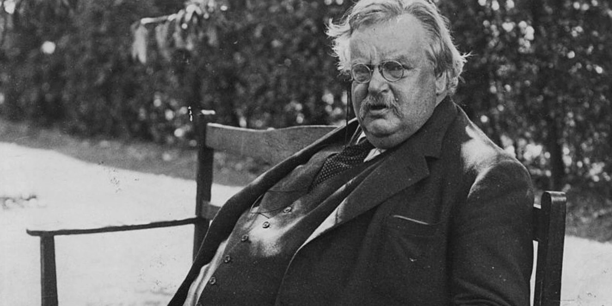 CHESTERTON MUŠKARCIMA Čovjek mora imati dovoljno vjere da…
