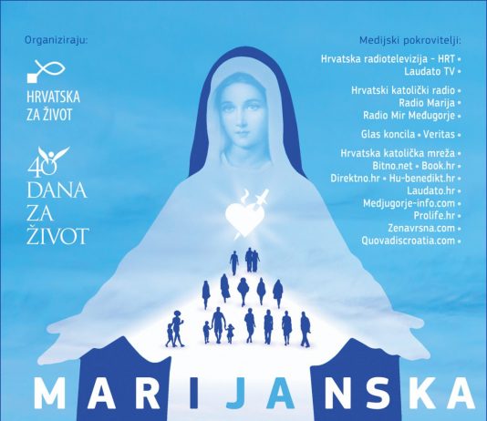 25. rujna dođite na Marijansku procesiju za život u Zagrebu