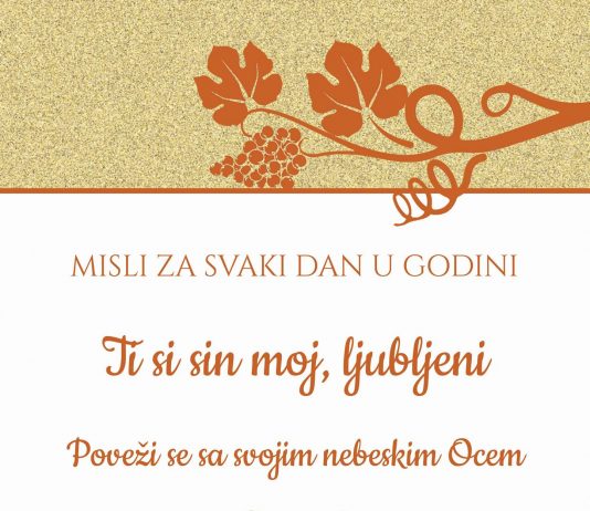 „Ti si sin moj, ljubljeni‟ – molitve za muškarce