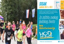 Sutra hodajte i trčite za život!