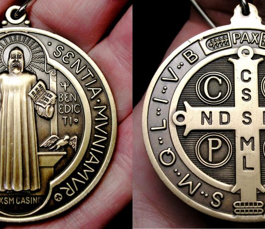 Duhovno oružje: medaljica sv. Benedikta