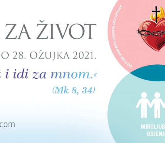 Započela korizmena kampanja inicijative ’40 dana za život’