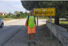 GOSPIN HODOČASNIK Goran Ivančić stigao u Međugorje već 18. put – pješice