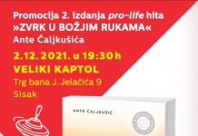 Predstavljanje 2. izdanja pro-life hita ”Zvrk u Božjim rukama”