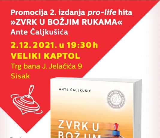 Predstavljanje 2. izdanja pro-life hita ”Zvrk u Božjim rukama”
