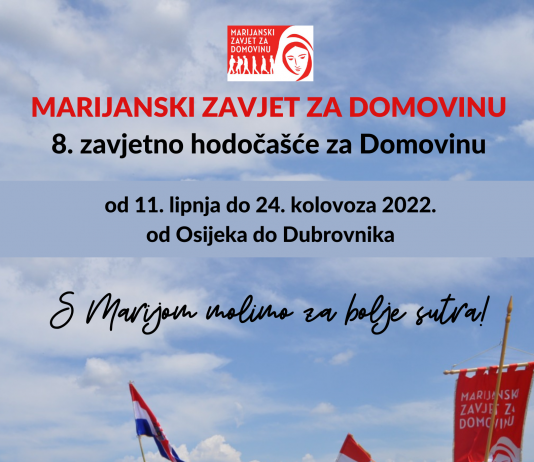 Započinje 8. Marijanski zavjet za Domovinu