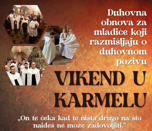 Duhovna obnova za mladiće koji razmišljaju o duhovnom pozivu