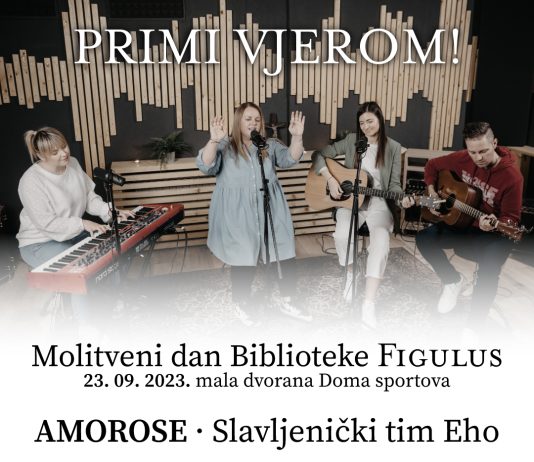 Trebaš molitvu, ozdravljenje, iscjeljenje, obraćenje? Dođi na veliki molitveni dan u Dom sportova, 23. rujna