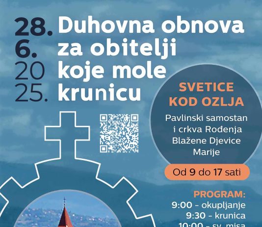 Duhovna obnova za obitelji u Sveticama kod Ozlja