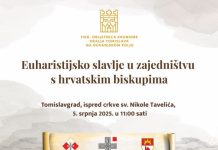 Euharistijsko slavlje u zajedništvu s hrvatskim biskupima u povodu 1100. obljetnice Hrvatskoga Kraljevstva