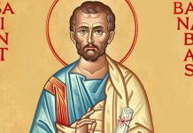 Sveti Barnaba – apostol i mučenik iz I. stoljeća, pratitelj sv. Pavla