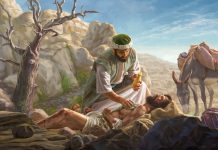 Dobri Samarijanac je slika Krista