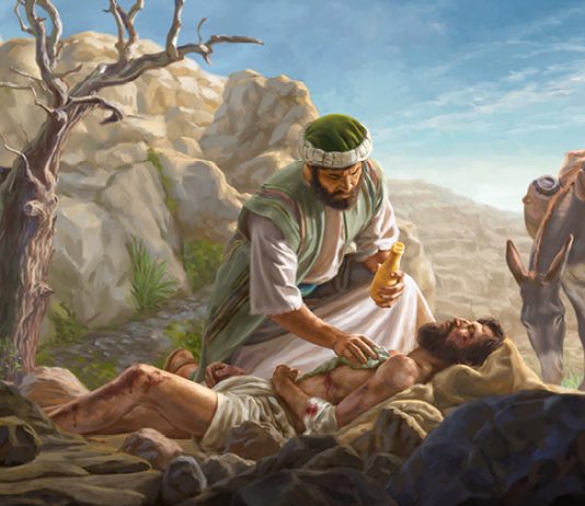 Dobri Samarijanac je slika Krista