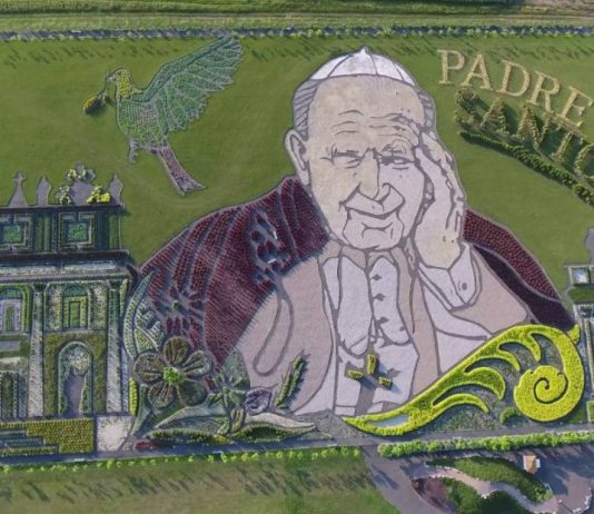 VIDEO Pogledajte kako izgleda park zasađen u čast sv. Ivanu Pavlu II.