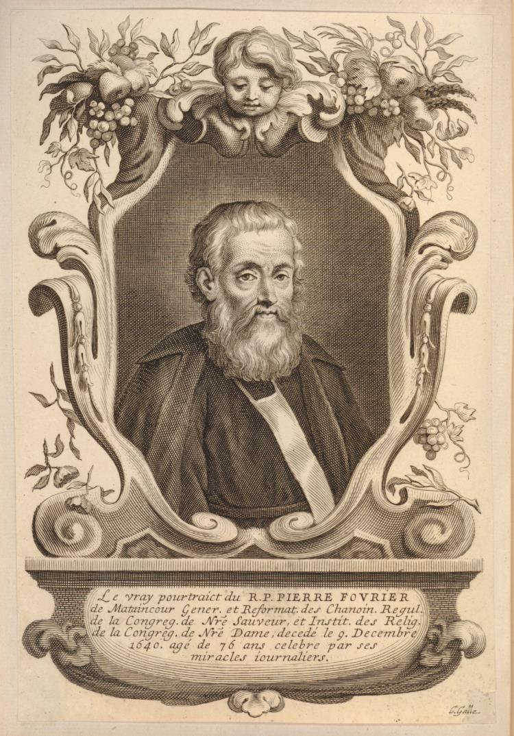Sv. Petar Fourier – francuski svećenik i osnivač Družbe sestara Naše Gospe