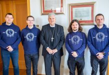 Biskup Košić primio predstavnike bratstva „Vitezovi Bezgrešnog Srca Marijina”