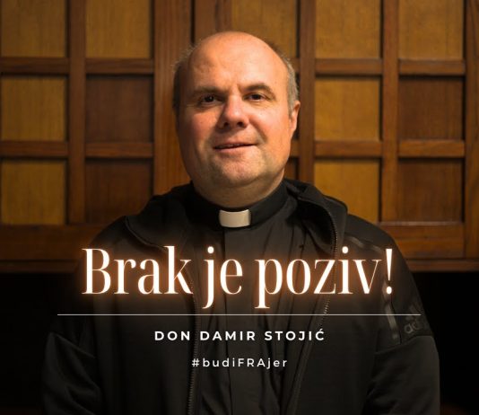 DON DAMIR STOJIĆ: U brak ulazimo ne da budemo sretni, već da se posvetimo